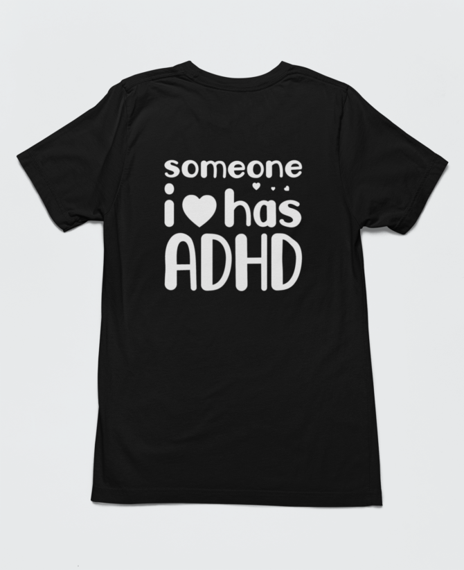 Trendy ADHD T-Shirt for Mental Health Awareness