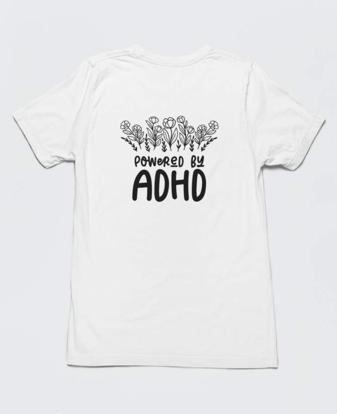 Stylish ADHD T-Shirt with Positive Message