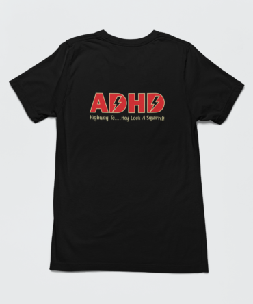 Colorful ADHD Awareness Shirt with Motivational Quote