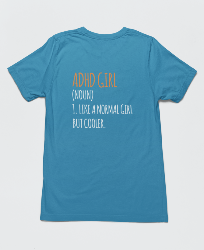 ADHD Girl Tee For Women