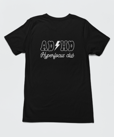 Bold ADHD Awareness Tee with Graphic Art