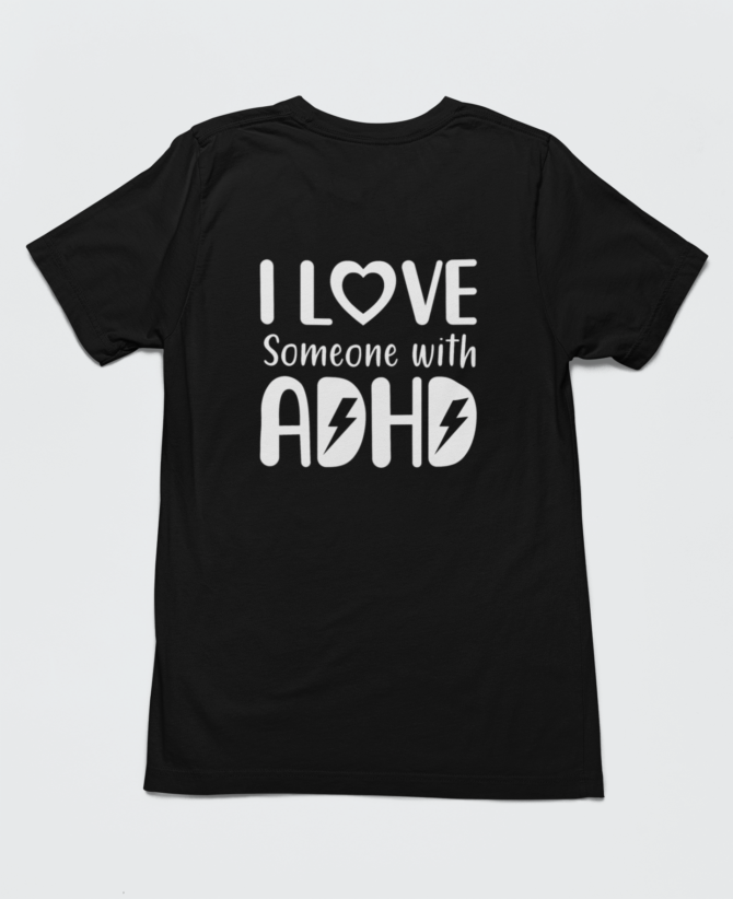 Eye-Catching ADHD Awareness T-Shirt Design