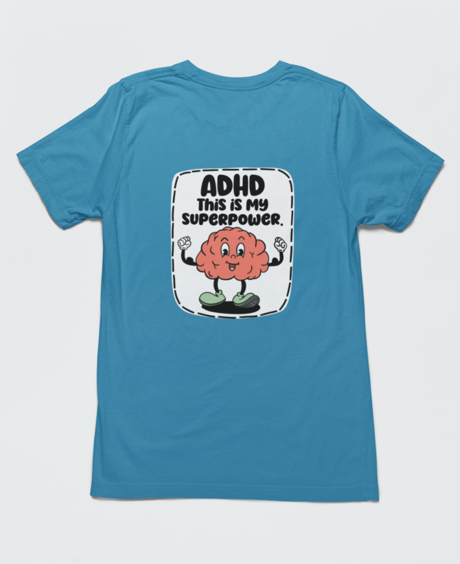 ADHD This Is My Superpower T Shirt For Men