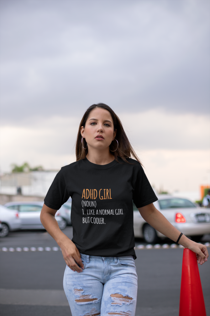 ADHD Girl Tee For Women